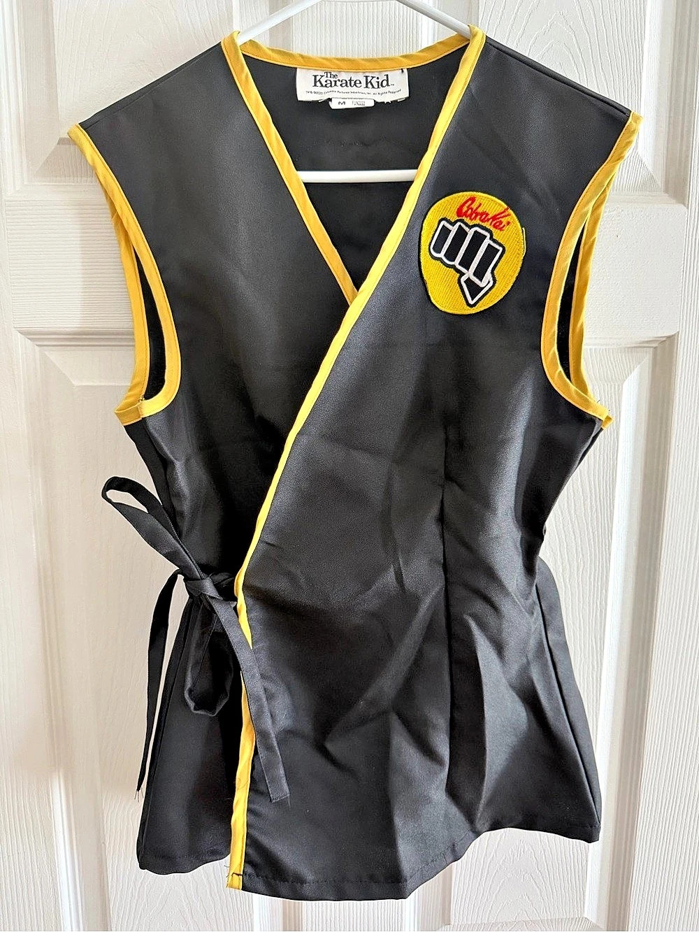 California Costumes Cobra Kai costume Black & Yellow Costume Like New